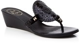Thumbnail for your product : Jack Rogers Patent Leather Wedge Sandals - Devyn