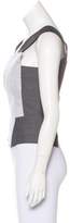 Thumbnail for your product : Roland Mouret Sleeveless Colorblock Top w/ Tags