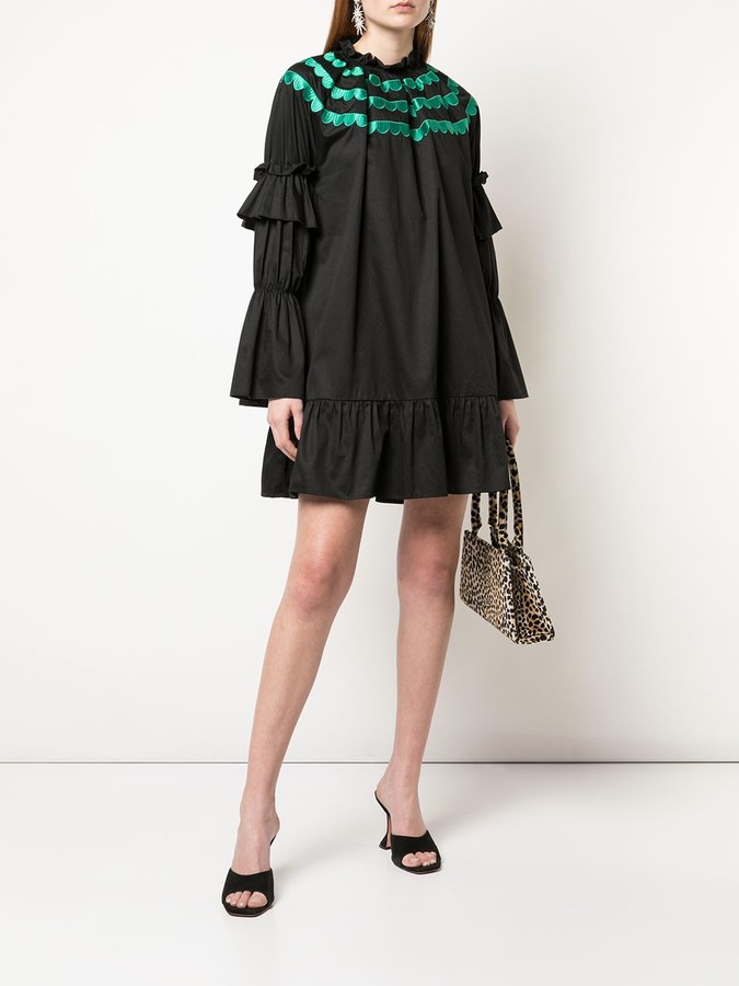 cynthia rowley eden smocked dress