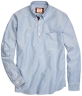 Thumbnail for your product : Brooks Brothers Solid Oxford Popover Sport Shirt