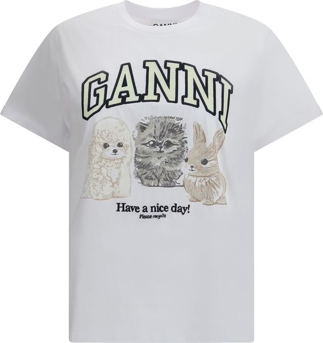 Ganni T-Shirts And Polos