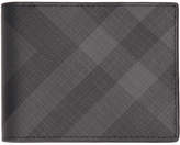 Thumbnail for your product : Burberry Grey and Black London Check Hipfold Wallet