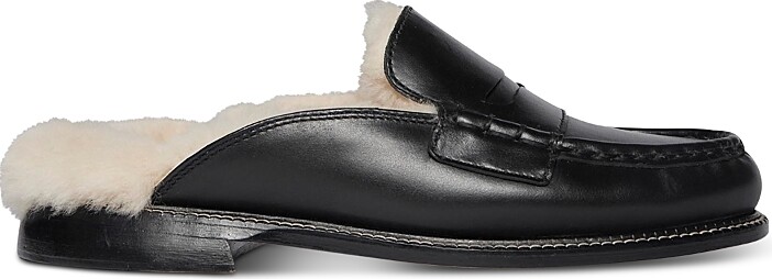 Freda Salvador Women's Temi Shearling Lined Mule Flats