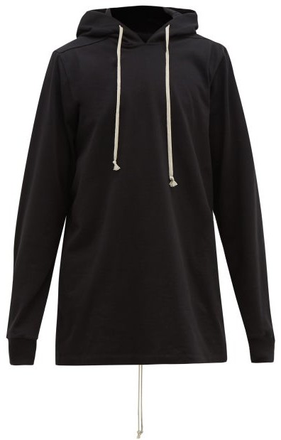 black longline sweatshirt