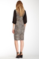 Thumbnail for your product : Vince Camuto Leopard Midi Skirt
