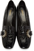 Thumbnail for your product : Erdem Black Embellished Loafers