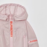 Thumbnail for your product : Burberry Logo Print Lightweight Hooded Jacket