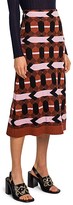 Thumbnail for your product : Prada Intarsia Knit Midi Skirt