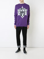 Thumbnail for your product : Marcelo Burlon County of Milan tiger print sweatshirt