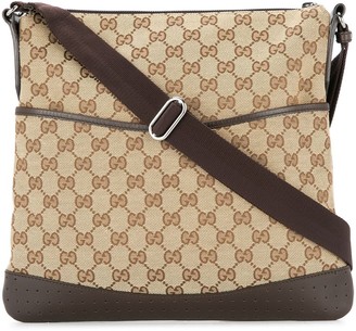 Gucci Pre Owned GG Pattern Cross Body Shoulder Bag