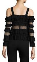 Thumbnail for your product : Alexis Karissa Cold Shoulder Top