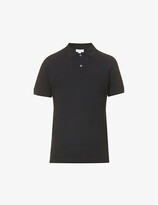 Thumbnail for your product : Sunspel Short-sleeved cotton- piqué polo shirt