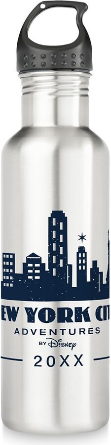 Adventures by Disney New York City Stainless Steel Water Bottle Customizable