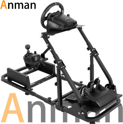 Anman Racing Steering Wheel Stand fit Logitech G25 G27 Thrustmaster NO  Pedal Steering Wheel