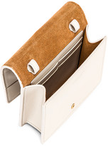 Thumbnail for your product : Bottega Veneta Woven Leather Crossbody Bag in Plaster | FWRD