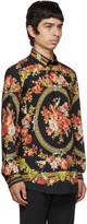 Thumbnail for your product : Dolce & Gabbana Black Flower Print Shirt