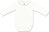 Thumbnail for your product : Tartine et Chocolat Body Bianco In Jersey Di Cotone Baby Boy