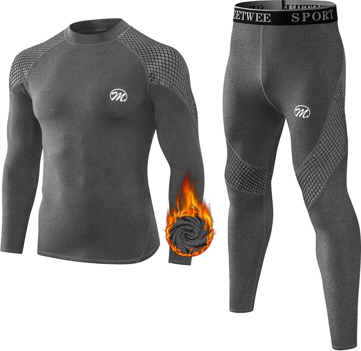 MEETWEE Men's Thermal Underwear Set ShopStyle Boxers