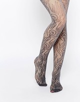 Thumbnail for your product : Jonathan Aston Peacock Net Tights