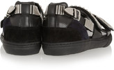 Thumbnail for your product : Toga Embellished leather and suede sandals