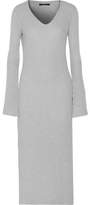 Thumbnail for your product : Derek Lam Ribbed Cashmere Midi Dress