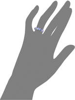 Thumbnail for your product : Macy's Sterling Silver Ring, Tanzanite (1-5/8 ct. t.w.) and Diamond (1/6 ct. t.w.) 5-Stone Ring