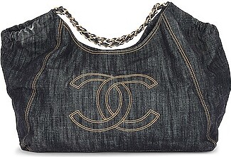 CHANEL Coco Cabas Denim Tote Bag (Limited Edition), Luxury, Bags & Wallets  on Carousell