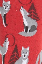 Thumbnail for your product : Hot Sox 'Wolf' Crew Socks