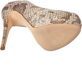 Thumbnail for your product : Giuseppe Zanotti Sharon Embossed Suede Platform Pump