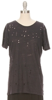 Thumbnail for your product : IRO Hole-Distressed T-shirt