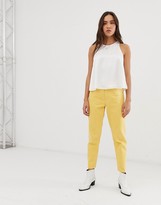 Thumbnail for your product : Stradivarius shell top in white