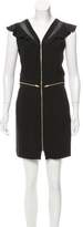 Thumbnail for your product : Sandro Exposed Zip Mini Dress