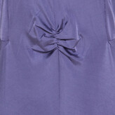 Thumbnail for your product : Philosophy di Alberta Ferretti Purple Jersey Ruched Bodice Detail Dress L