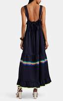 Thumbnail for your product : Mira Mikati Women's Striped Cotton Maxi Dress - Navy