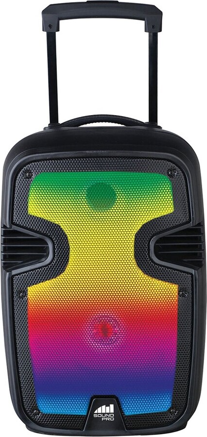 Naxa Portable 12-In-1 Bluetooth Blaze Party Speaker With Full Glow