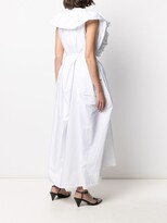 Thumbnail for your product : Jil Sander V-neck midi dress