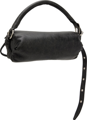 OPEN YY Black Stud Pillow Handle Bag - ShopStyle
