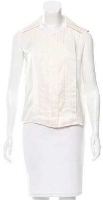 Chanel Pleated Sleeveless Top