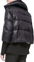 Thumbnail for your product : Eileen Fisher Fisher Project Recycled Nylon Puffer Down Jacket