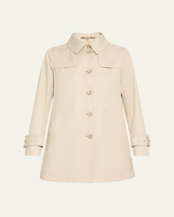 Herno Delon Cotton A-Line Jacket