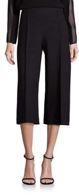Lafayette 148 New York Luxe Italian Double Face Thompkins Culottes