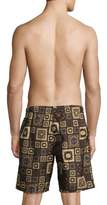 Thumbnail for your product : Versace Geometric Swim Trunks