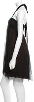 Thumbnail for your product : Andrew Gn Embellished Halter Dress w/ Tags