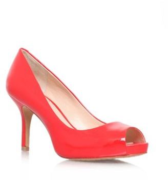Vince Camuto Red 'Kiley' High heeled peep toe court