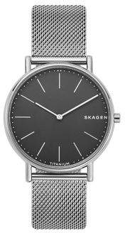 Skagen Signatur Slim Titanium Mesh Bracelet Watch