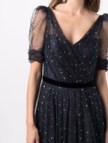 Thumbnail for your product : Jenny Packham Sequinned Organza Gown
