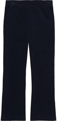 Frame Striped Cotton-blend Bootcut Pants