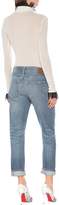 Thumbnail for your product : AG Jeans The Ex-Boyfriend Slim high-rise jeans
