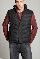 Thumbnail for your product : GUESS Nylon Vest with Wool Contrast