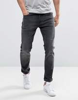 Thumbnail for your product : ONLY & SONS Slim Fit Stretch Jeans in Washed Black